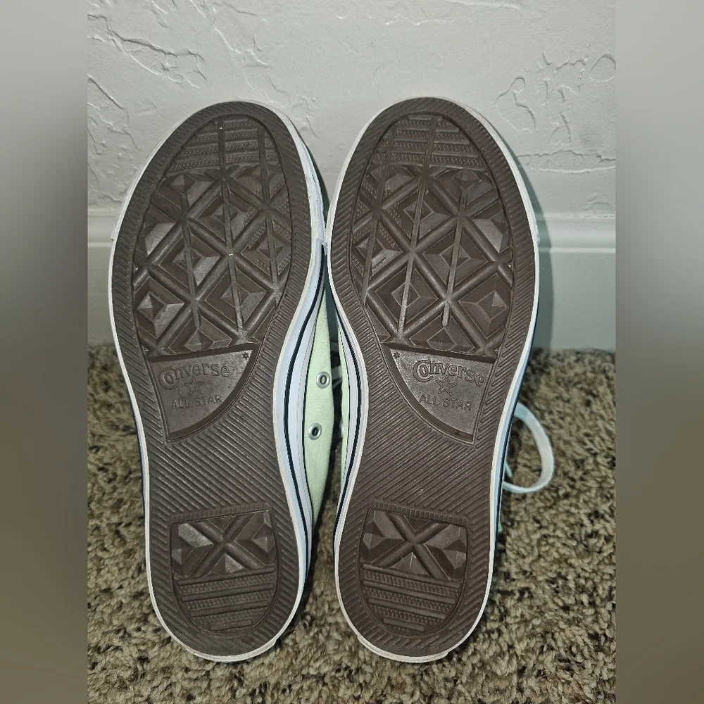 Converse Mint Green High-Top Sneakers - Picture 5 of 7